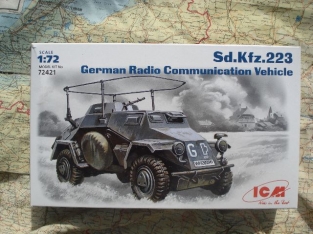 ICM72421  Sd.Kfz.223 German Radio Communication Vehicle